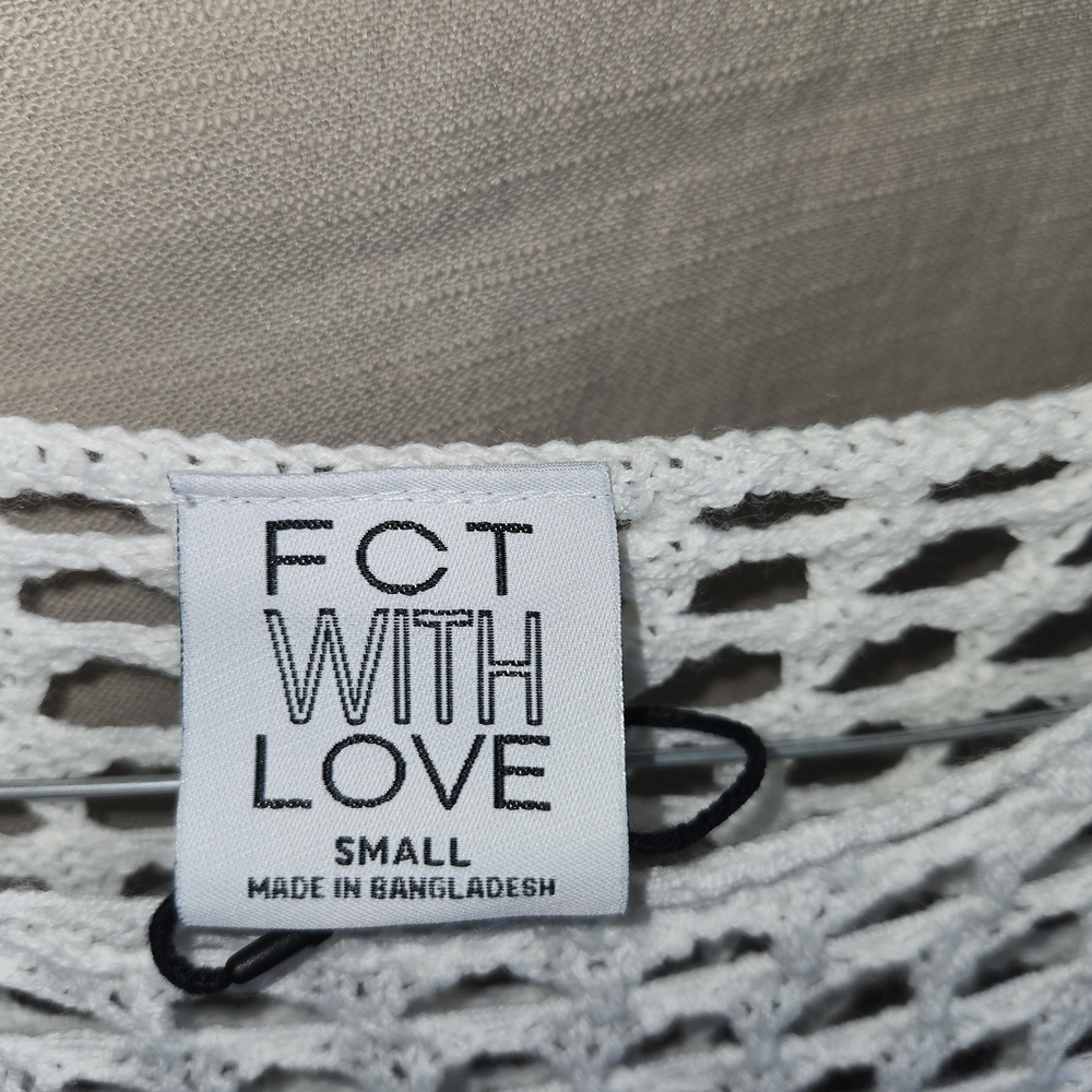 FCT With LOVE White Crochet Dress - Picture 4 of 6